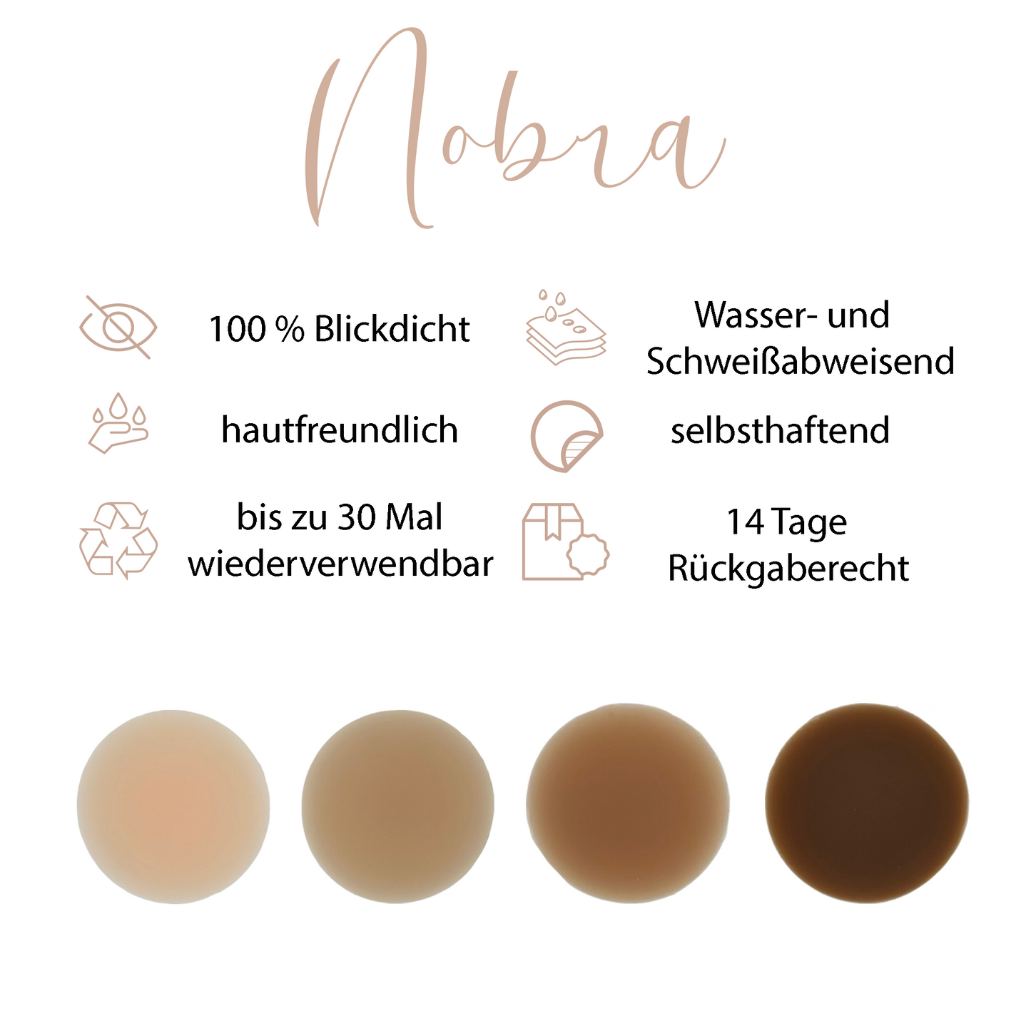 nobra Nippelcover (2 Paar)